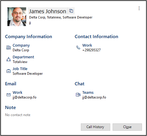 Contact Details